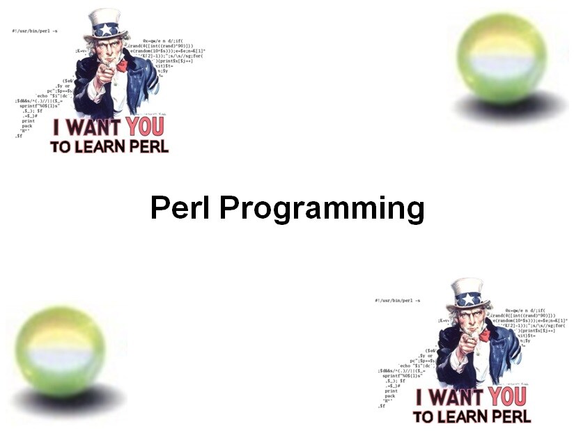 Course Perl Programming