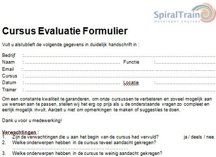 evaluationform